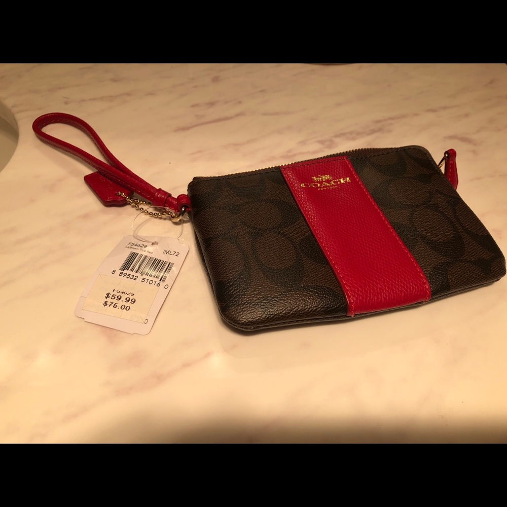 Vintage coach wristlet